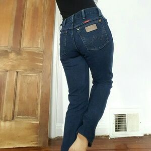 Vintage Dark Wash Wrangler Jeans